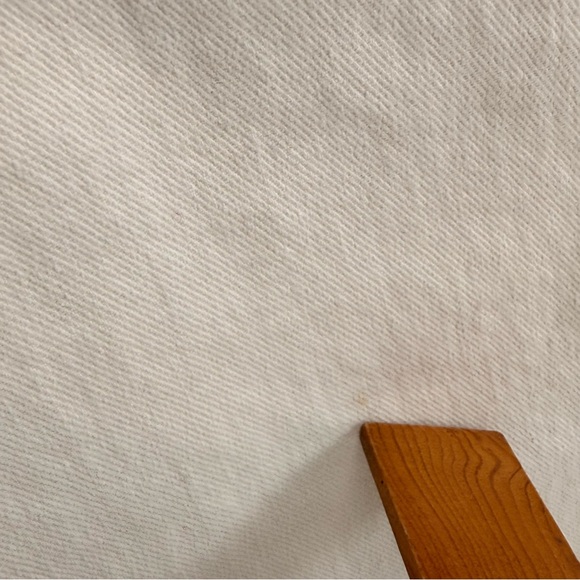 Levis Slouch 504 Low Rise Bootcut Grunge Y2K Retro Off White Jeans Womens 13M - Picture 14 of 14